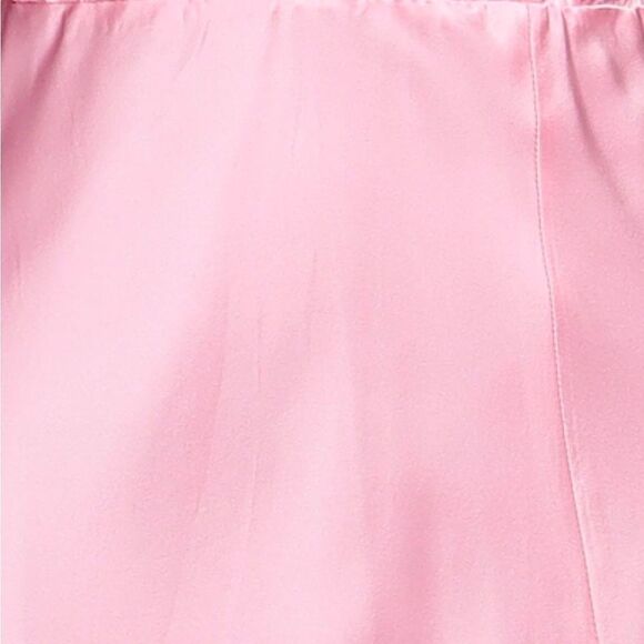 Amanda Uprichard Mathews Flamingo dress pink feel slip Sz S Revolve Flaw - Picture 4 of 14